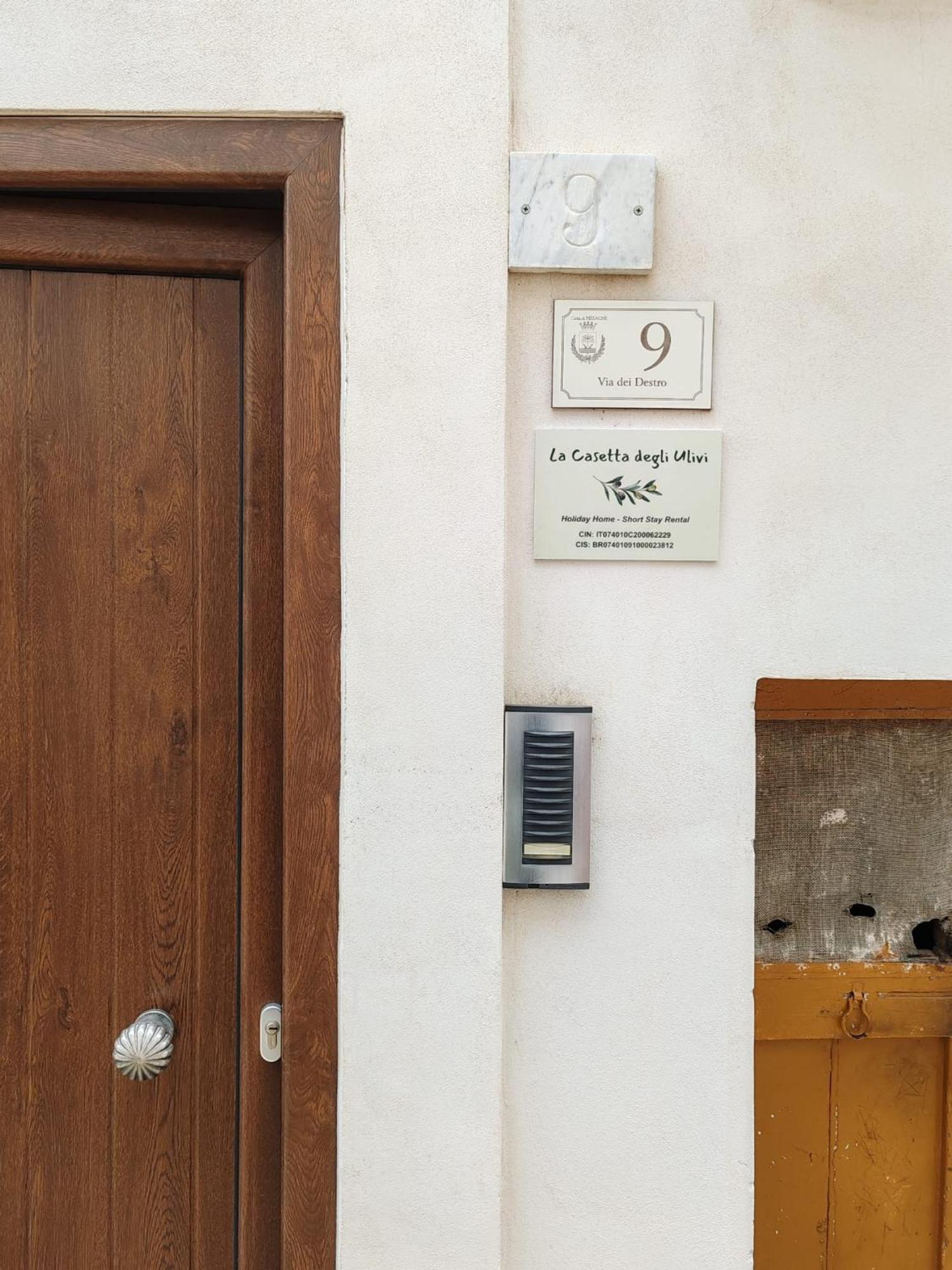 La Casetta Degli Ulivi 梅萨涅 外观 照片